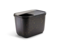 Thumbnail for Savic Hop In Top-Enter Cat Litter Tray Marble - Black/Gold