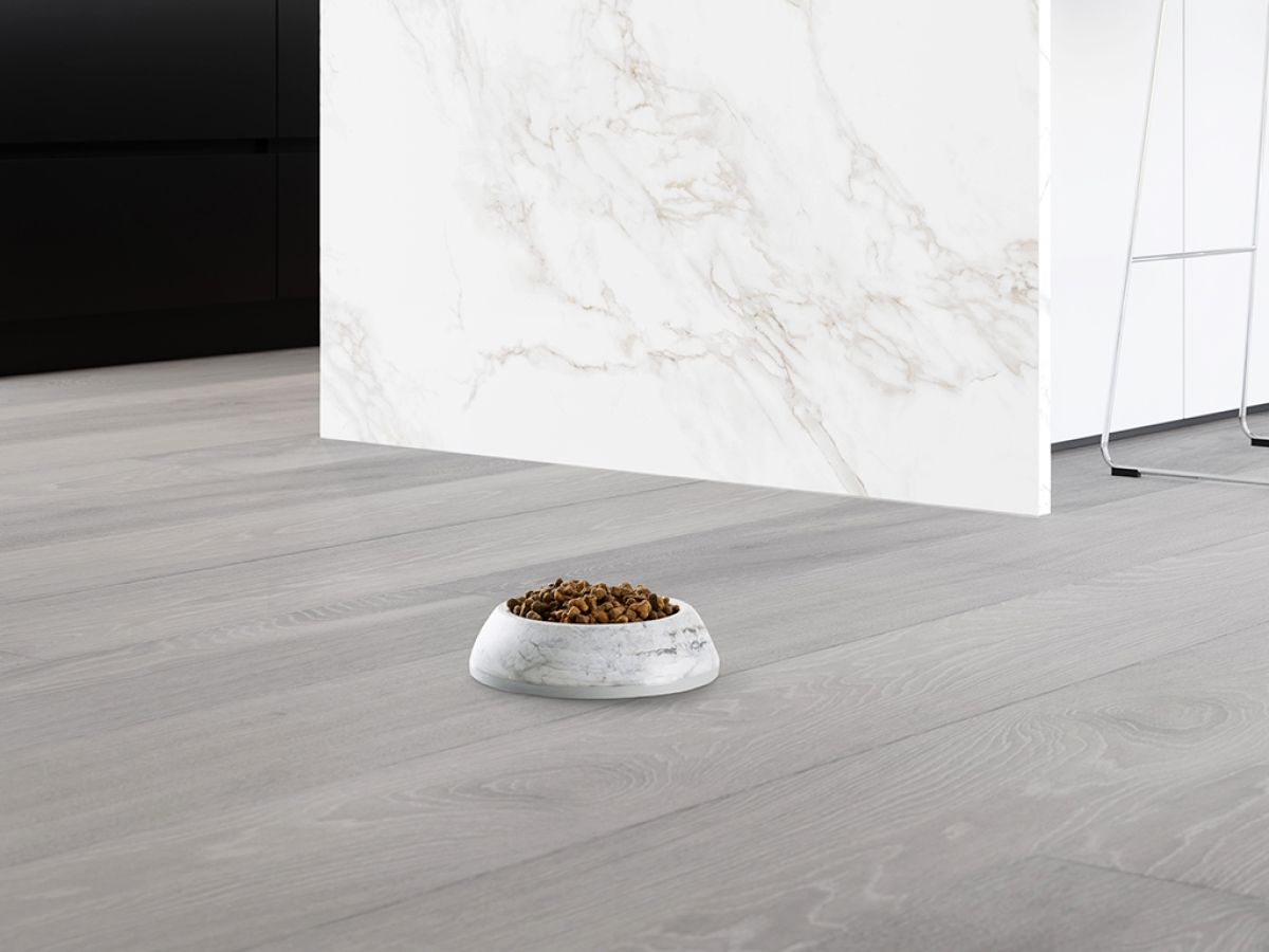 Savic Delice Cat Bowl Marble - Black/Gold 0.2l