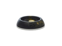 Thumbnail for Savic Delice Cat Bowl Marble - Black/Gold 0.2l