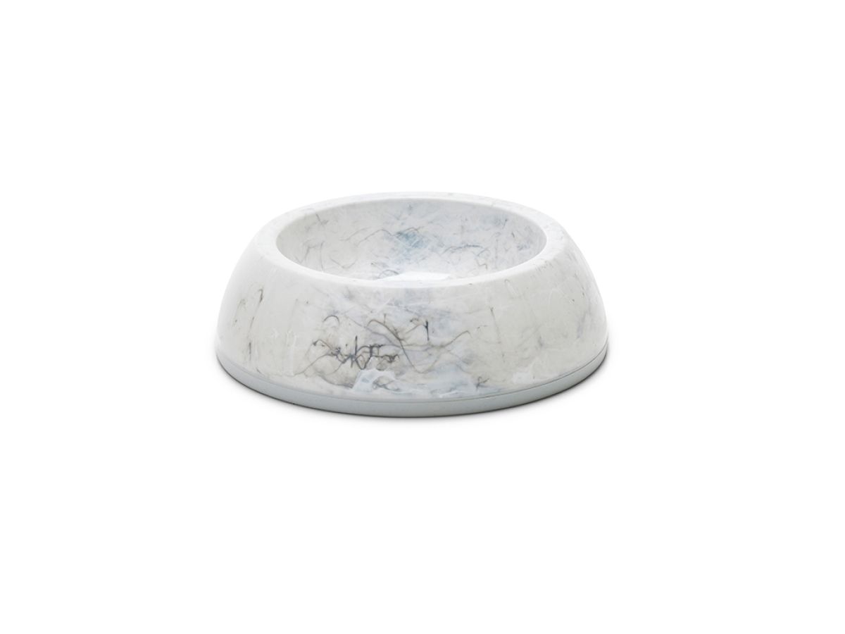 Savic Delice Dog Bowl Marble - Grey 0.6l