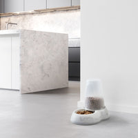 Thumbnail for Savic Loop Pet Food Store Dispenser Marble - Grey 3.0l