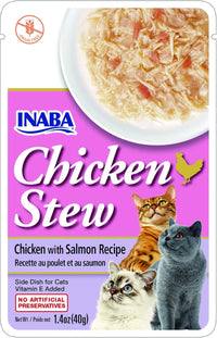 Thumbnail for INABA chicken & salmon recipe 40g /per Pc