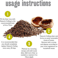Natures Calling Biodegradable Cat Litter - 6kg