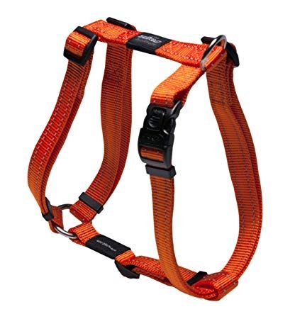 Rogz Utility Reflective Stitching Dog Harness - ORANGE Medium