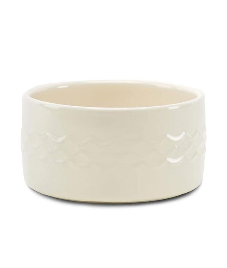 Scruffs Icon Water Dog Bowl - Cream 20cm