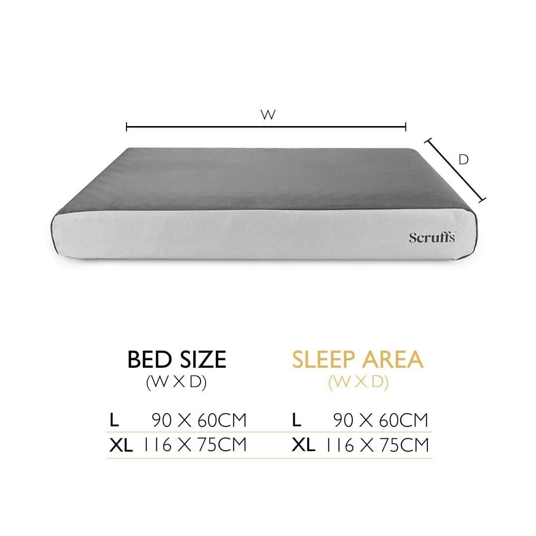 Scruffs ArmourDillo Orthopaedic Dog Bed - Grey X-Large