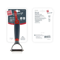 Thumbnail for Dual Head Dematting Comb 11 Teeth for Dogs & Cats