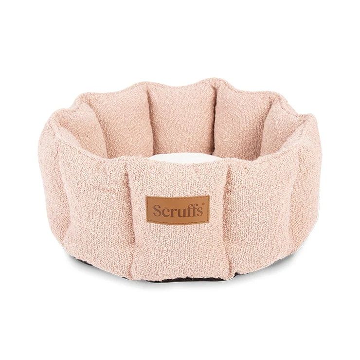 Scruffs Boucle Cat Bed - Desert Brown