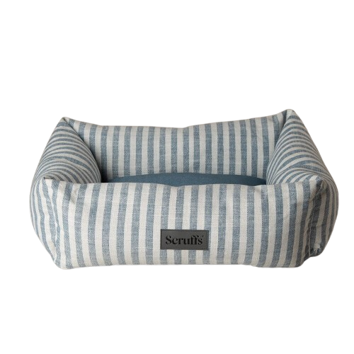 Scruffs Coastal Box Dog Bed - Blue Large