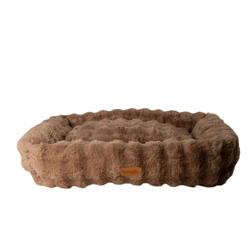 Scruffs Alpine Box Dog Bed - Taupe Large