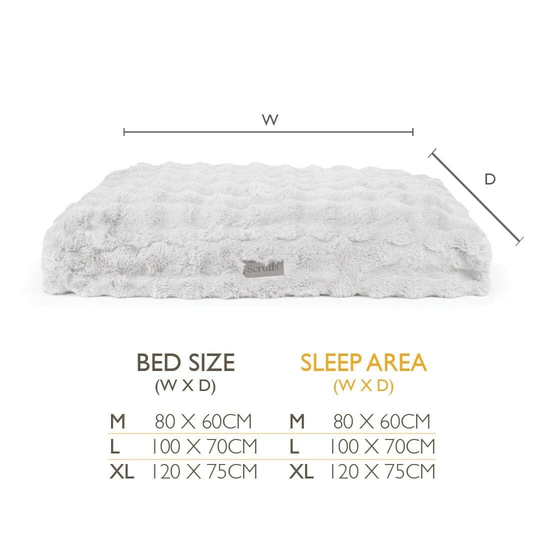 Scruffs Alpine Dog Mattress - Champagne Large