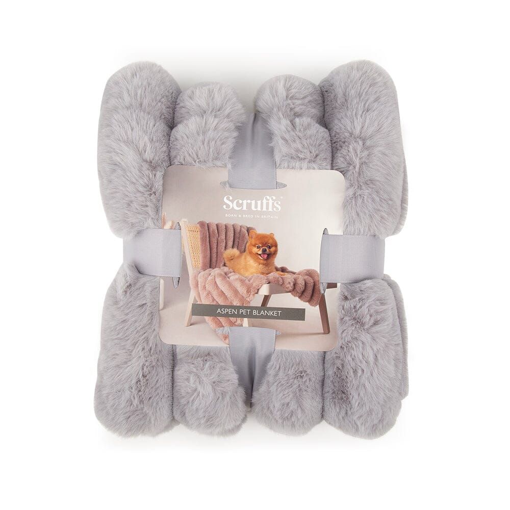 Scruffs Aspen Pet Blanket - Grey Medium