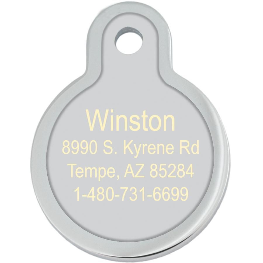 ID Tag Circle Small Raised Edge I'm Kind of a Big Deal  - Small