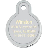 ID Tag Circle Small Raised Edge I'm Kind of a Big Deal  - Small