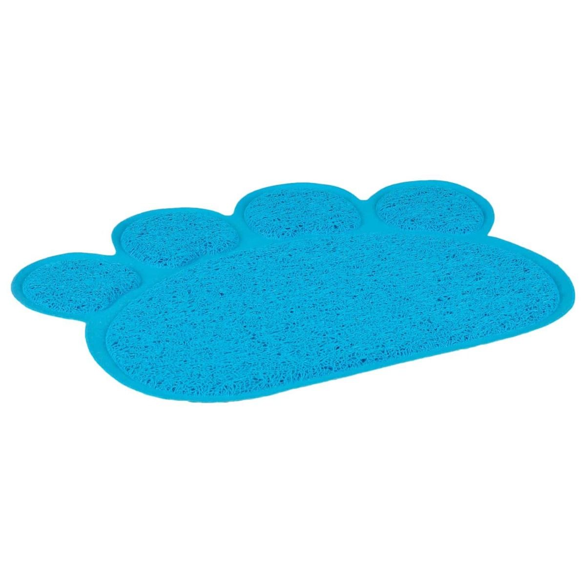 Flamingo Pitou Matti Paw Cat Litter Tray Mat  - Blue Small