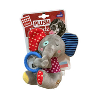 Thumbnail for Elephant Plush Friendz with Squeaker & TPR Ring