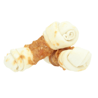 Thumbnail for Pets Unlimited Chewy Bone with Chicken Large Dog Treats 2pcs -