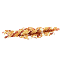 Thumbnail for Pets Unlimited Tricolor Chewy Stick with Chicken Small Dog Treats 10pcs -