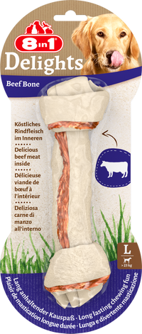 8in1 Delights Beef Bones L, 85 g