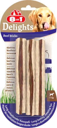 8in1 Delights Beef Sticks 3 pcs, 75 g