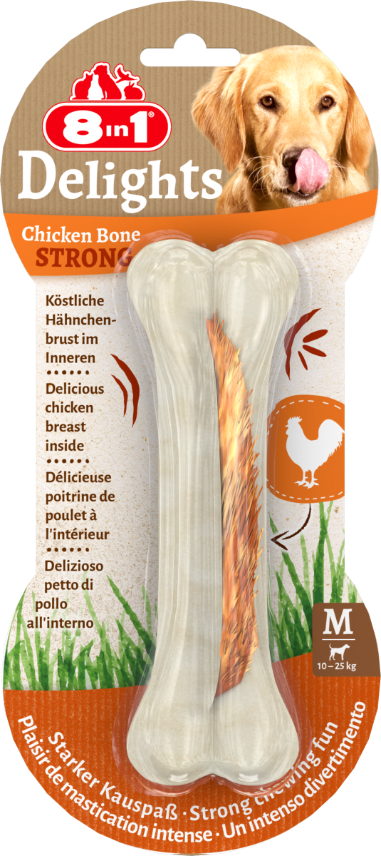 8in1 Delights Bones Strong M, 90 g
