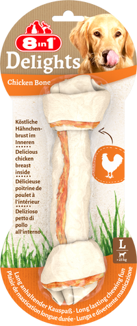 8in1 Delights Chicken Bones L, 85 g