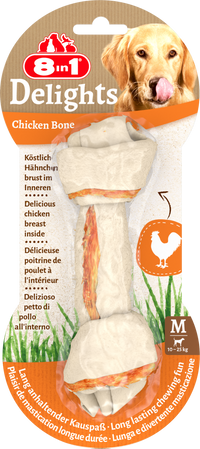 8in1 Delights Chicken Bones M, 65 g