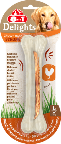 8in1 Delights Chicken Bones Strong L, 130 g