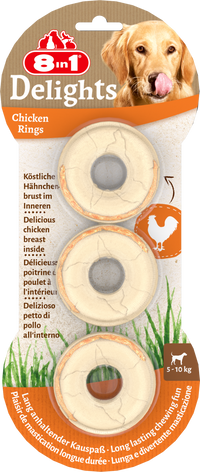 8in1 Delights Chicken Rings 119 g