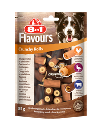 8in1 Flavours Crunchy Rolls 85 g