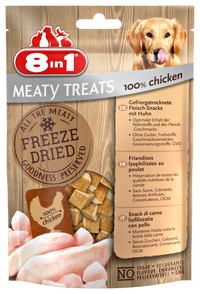 8in1 Meaty Treats Freeze Dried Chicken 50 g