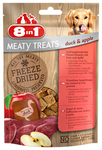 8in1 Meaty Treats Freeze Dried Duck & Apple 50 g