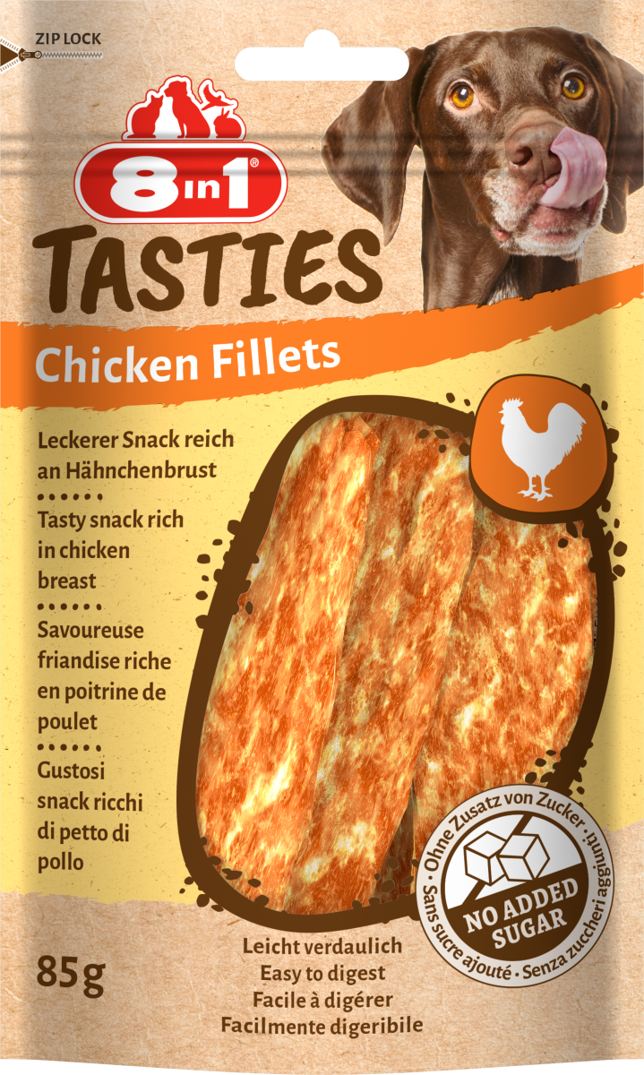 8in1 Tasties Chicken Fillets 85 g