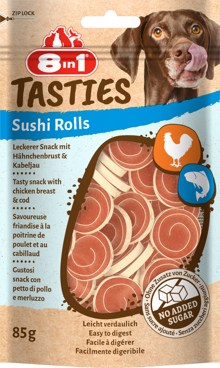 8in1 Tasties Sushi Rolls 85 g