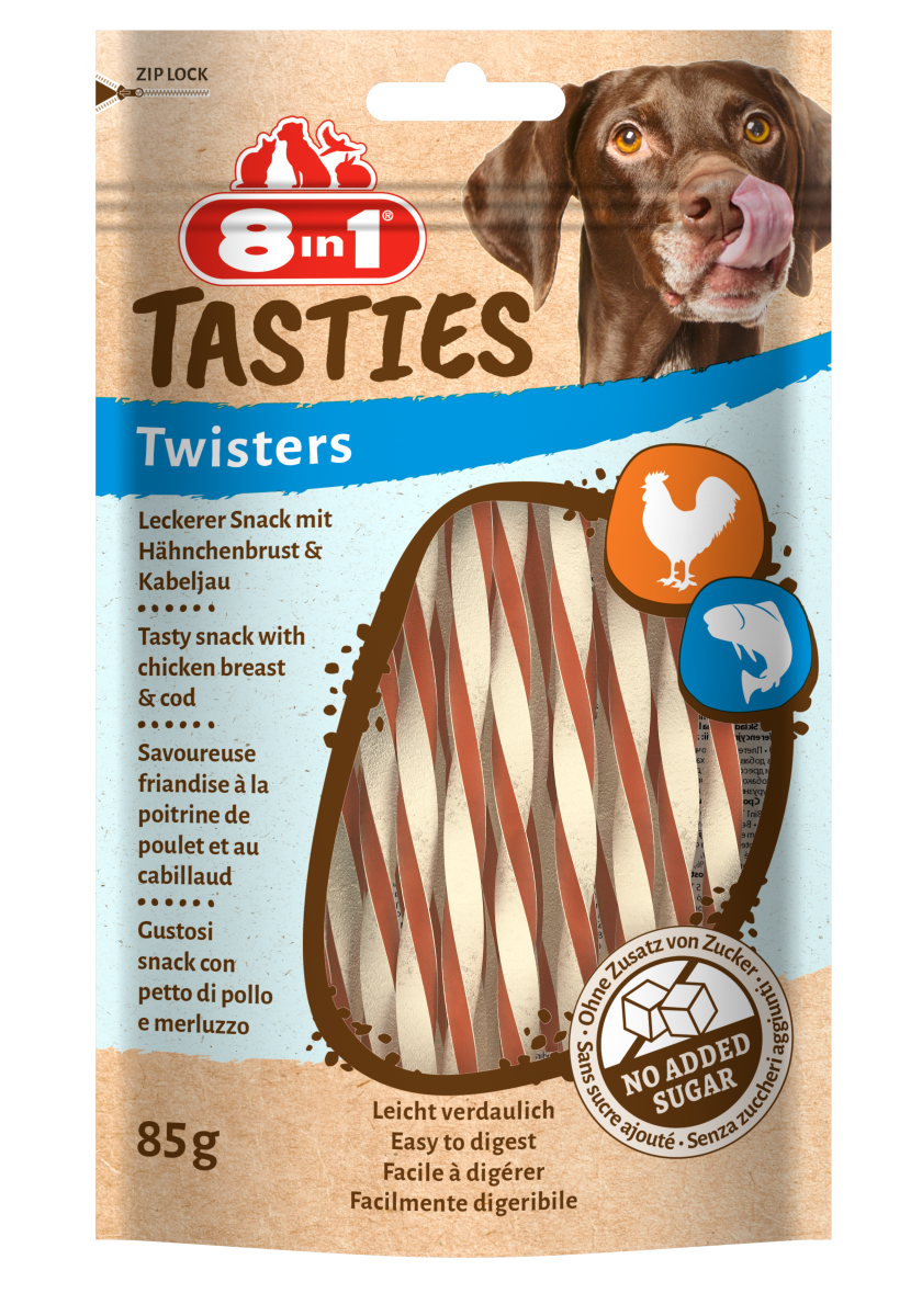 8in1 Tasties Twisters 85 g