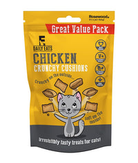 Thumbnail for Rosewood Daily Eats Crunchy Cushions Chicken Cat Treats 200g Value Pack - 200g