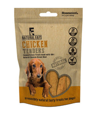 Thumbnail for Rosewood Natural Eats Chicken Tenders Dog Treats 80g - 80G