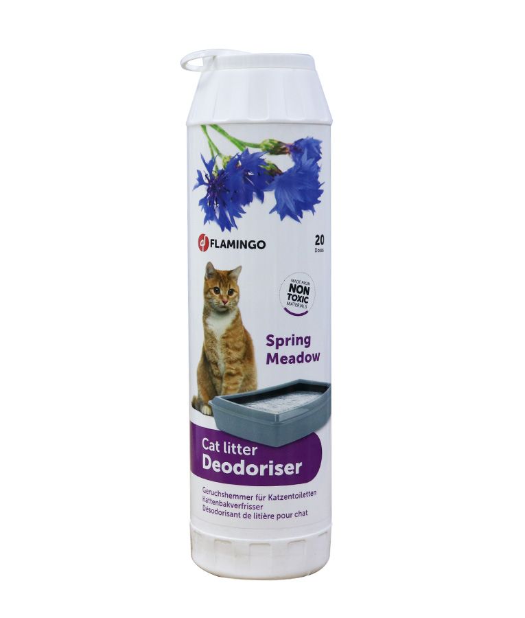 Flamingo Spring Meadow Cat Litter Deodoriser -