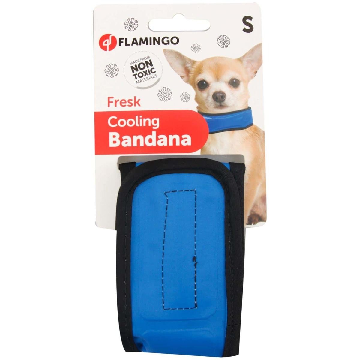 Flamingo Dog Cooling Bandana  - S