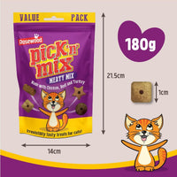 Rosewood Pick'n' Mix Meaty Mix Cat Treats 180g Value Pack - 180G