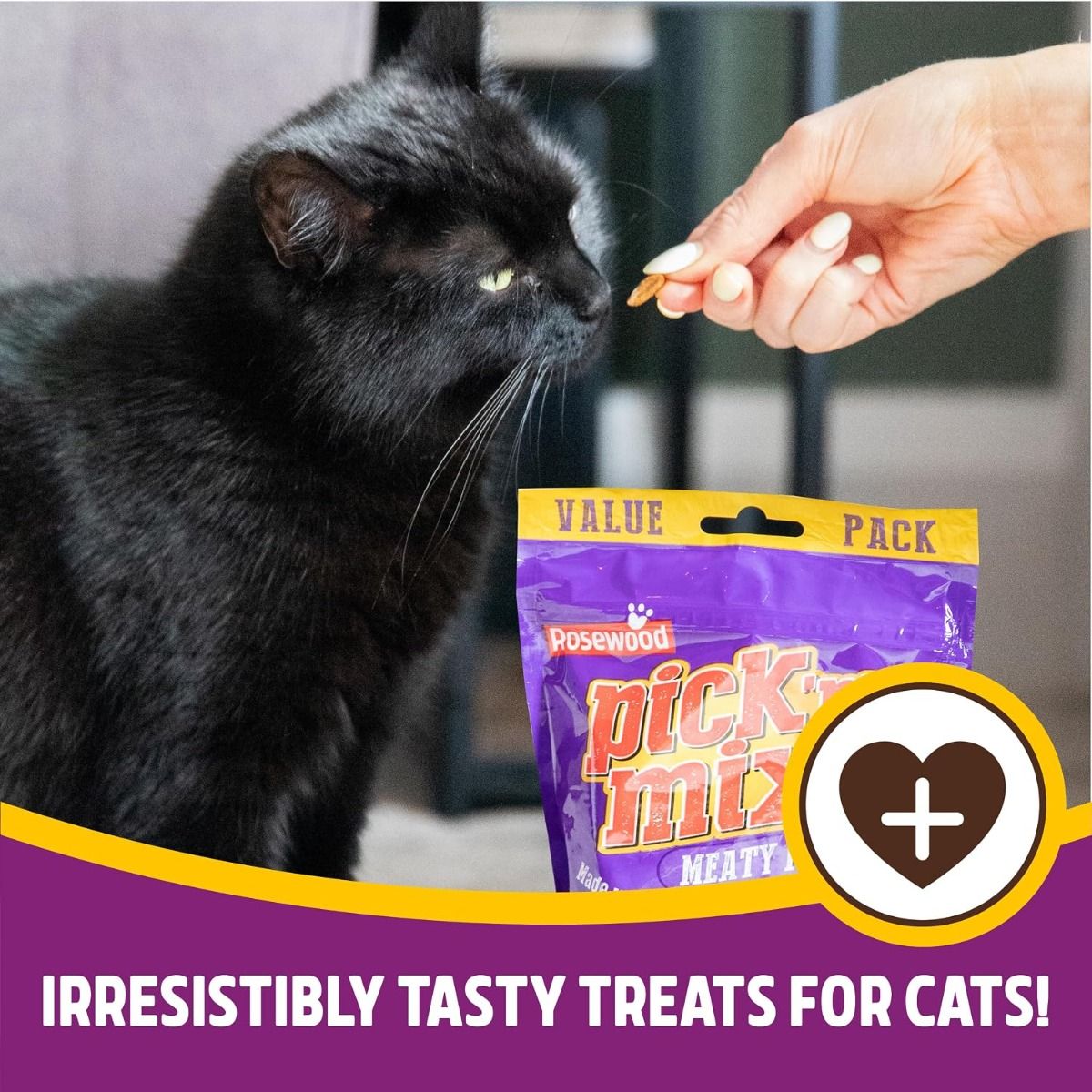 Rosewood Pick'n' Mix Meaty Mix Cat Treats 180g Value Pack - 180G