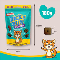 Rosewood Pick'n' Mix Seafood Mix Cat Treat 180g Value Pack - 180G