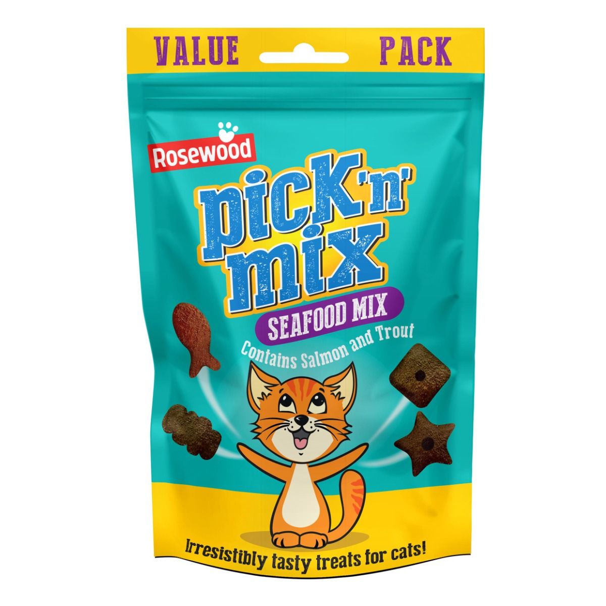 Rosewood Pick'n' Mix Seafood Mix Cat Treat 180g Value Pack - 180G