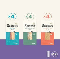 Thumbnail for Applaws Variety Loin Selection Cat Treats 12x30g -