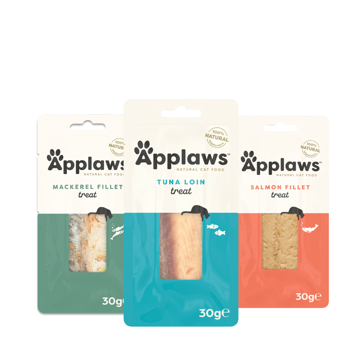 Applaws Variety Loin Selection Cat Treats 12x30g -