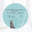 Bioline Toothbrush Set For Cats & Puppy 4 Pcs[Count - 4, Length - 15.5cm]