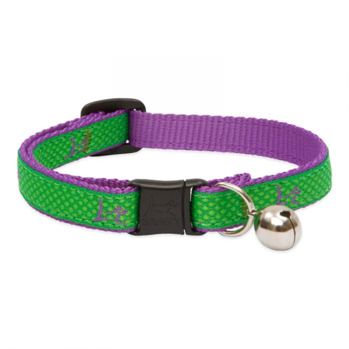 AUGUSTA Green Cat collar With BELL