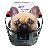 Thumbnail for Dog Fever Adjustable muzzle for French Bulldogs with nylon strap