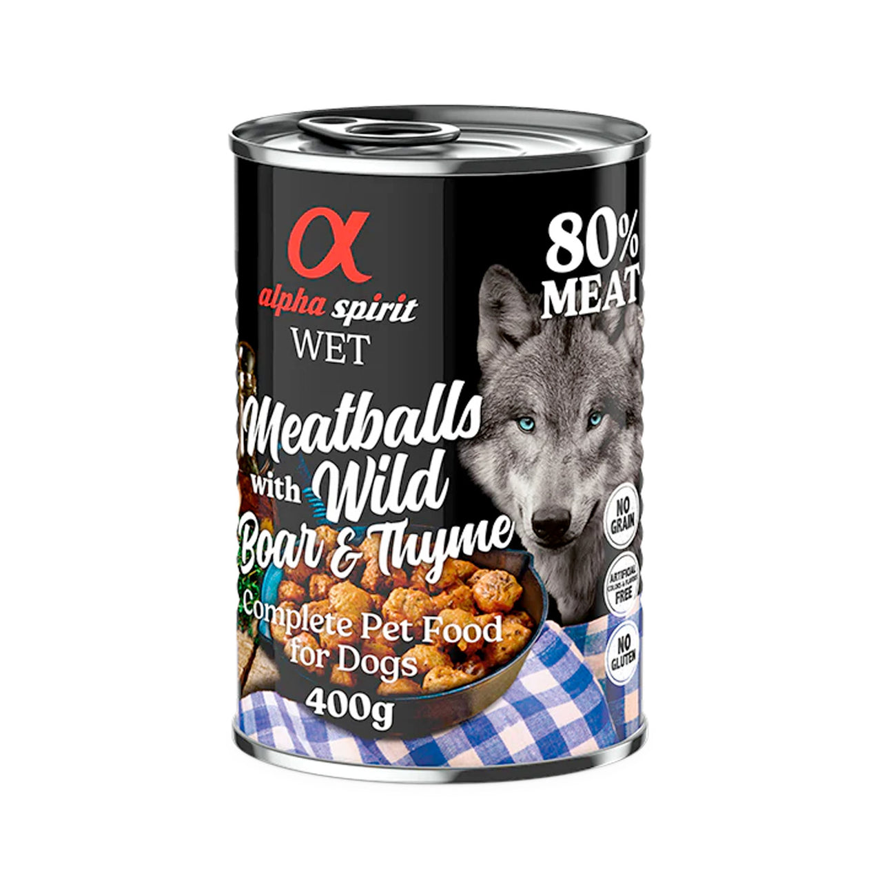 Alpha Spirit Meatballs Boar and Thyme (400gr)