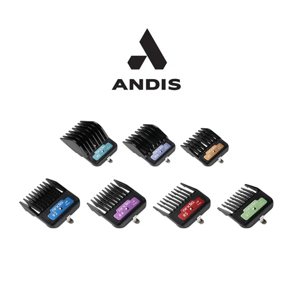 Andis 7-Piece Universal Attachment Comb Set